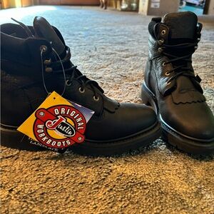 Brand New!!!! Justin original workboots woman’s black 🖤🖤🖤